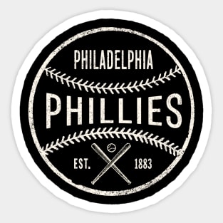 Vintage Philadelphia Phillies by Buck Tee Sticker